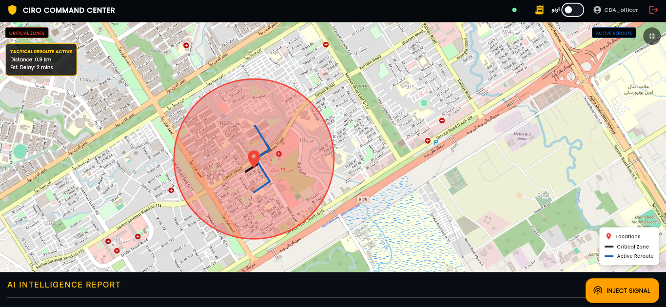 CIRO Live Tactical Map